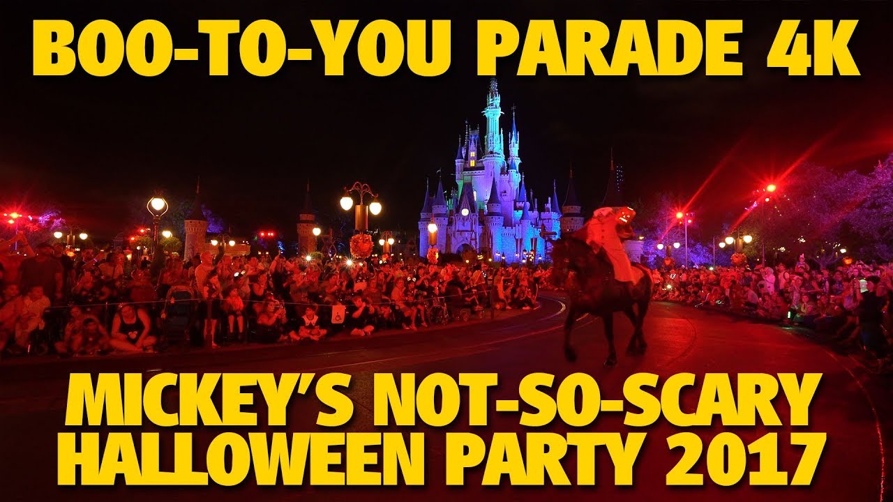 Mickey's Boo-To-You Halloween Parade 2017 | Mickey's Not-So-Scary Halloween Party