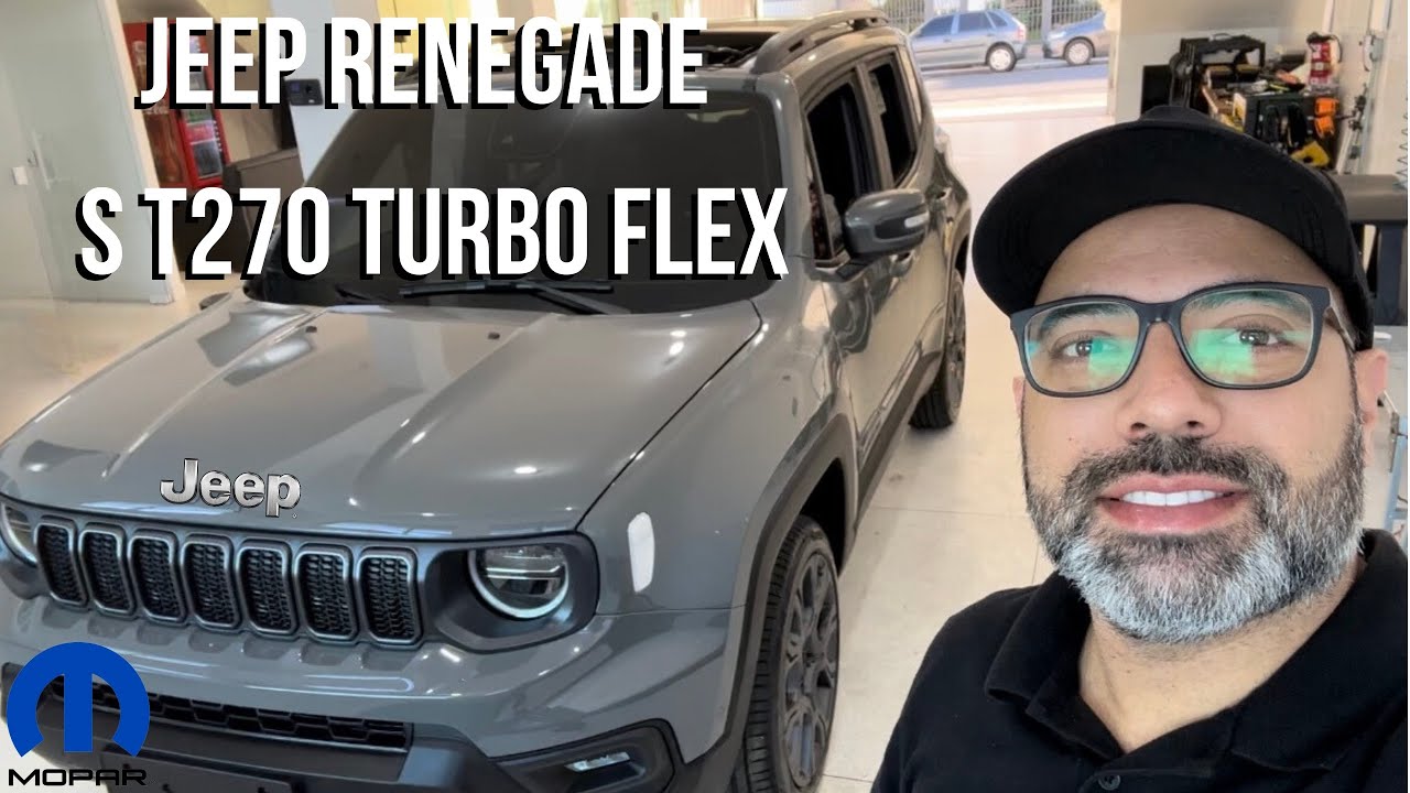Jeep Renegade Versão S T270 Turbo Flex : Instalação de acessórios e personalização Completa