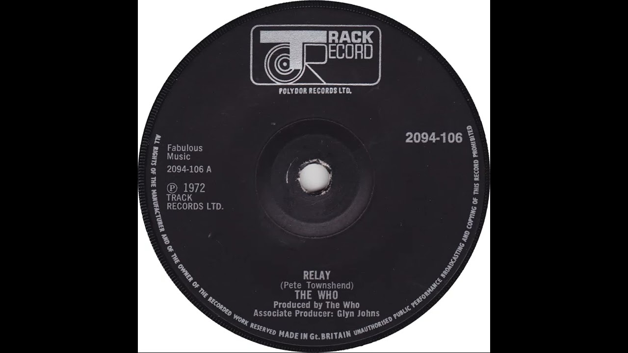 UK New Entry 1973 (4) The Who - Relay