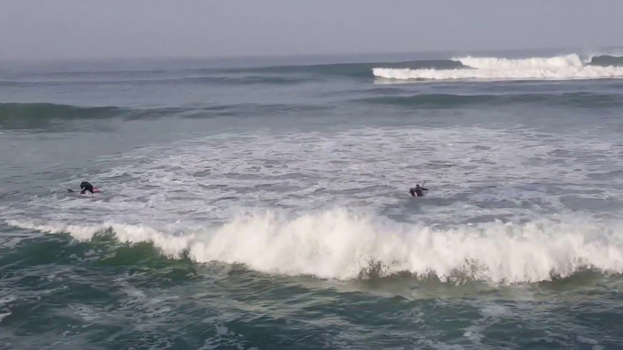 How not to paddle out on your sup board
