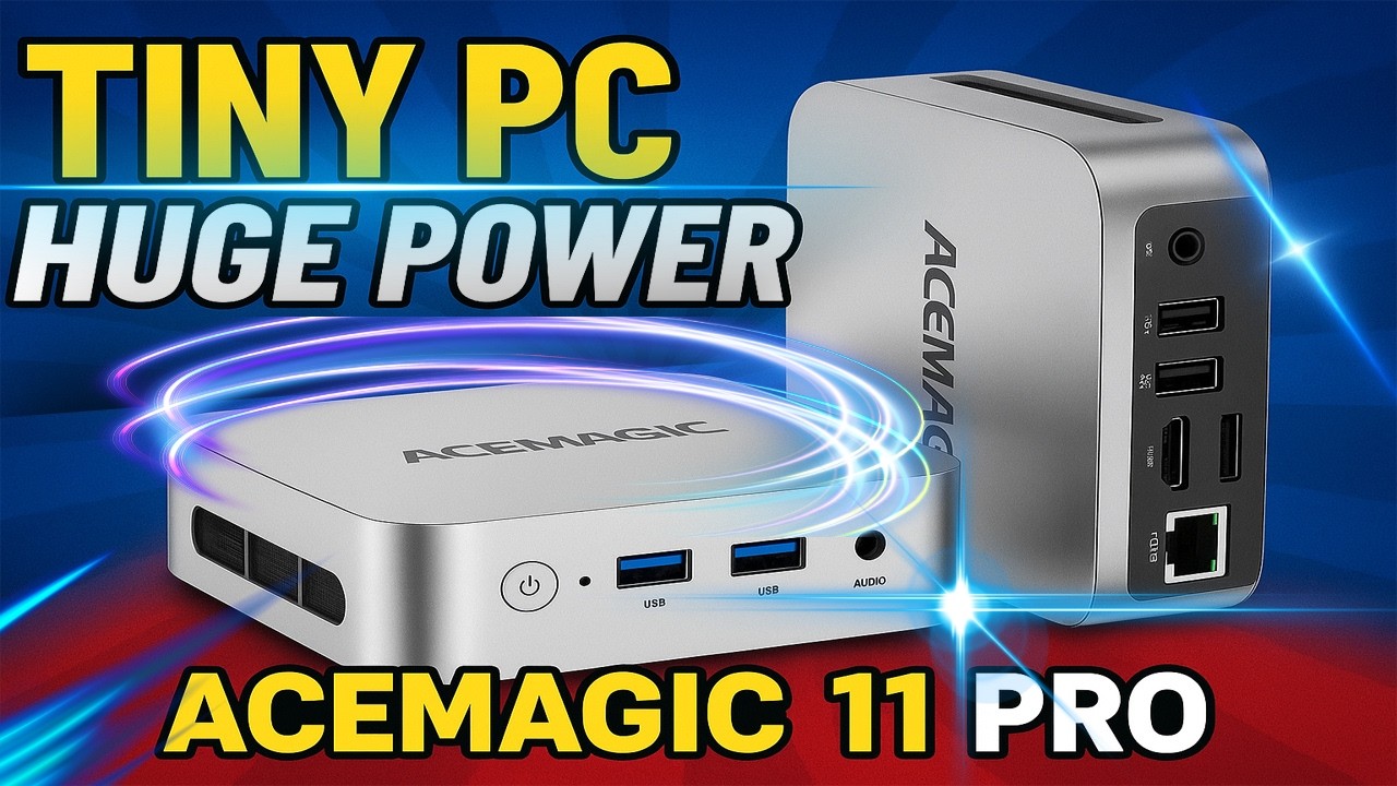ACEMAGIC Mini PC 11 Pro Review! The Most Powerful Mini PC of 2025?