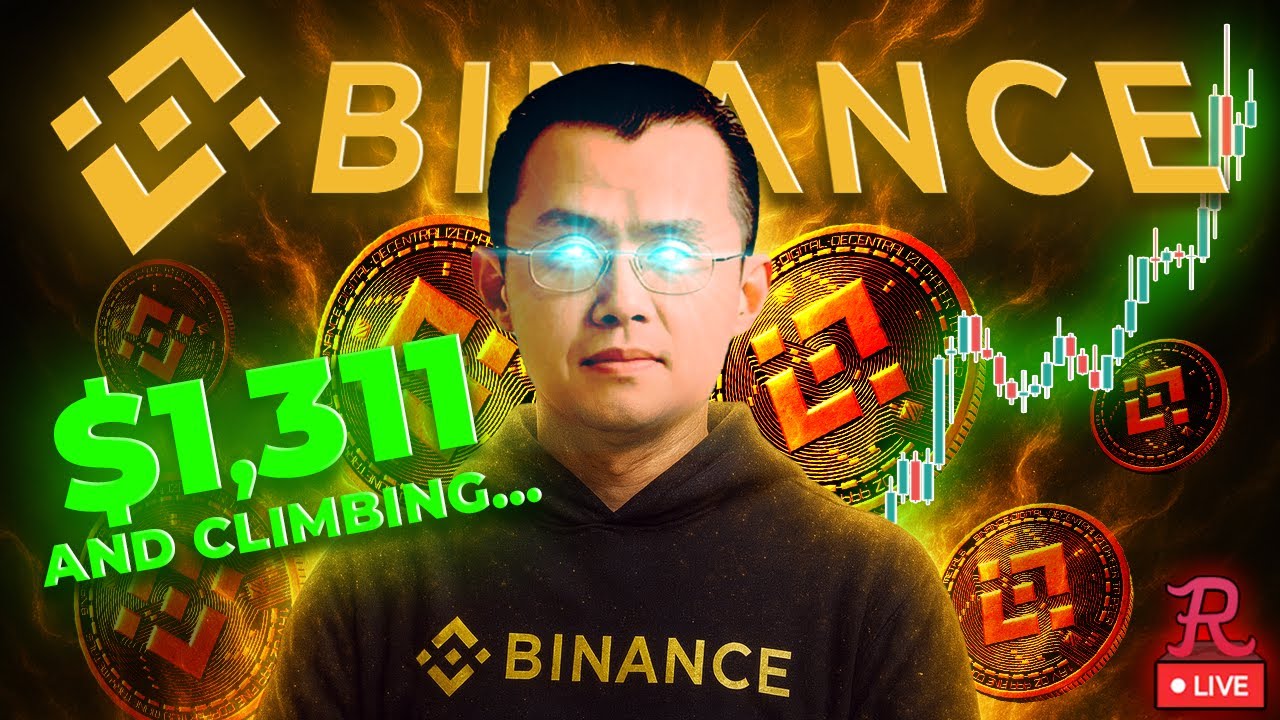 BITCOIN LIVE : BINANCE ATH, AMD ALL TIME HIGHS, BTC RECOVERY FROM PULLBACK
