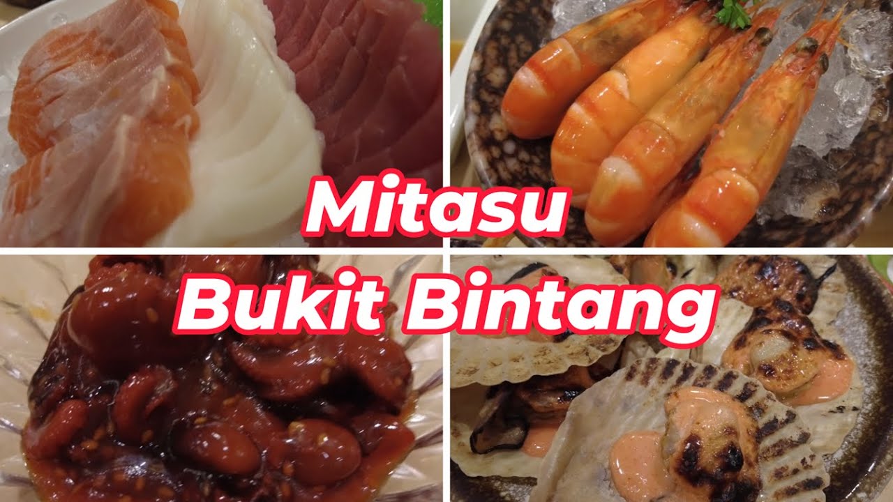 Mitasu Bukit Bintang KL | Japanese Ala Carte Buffet | Seafood Buffet | Lunch Buffet
