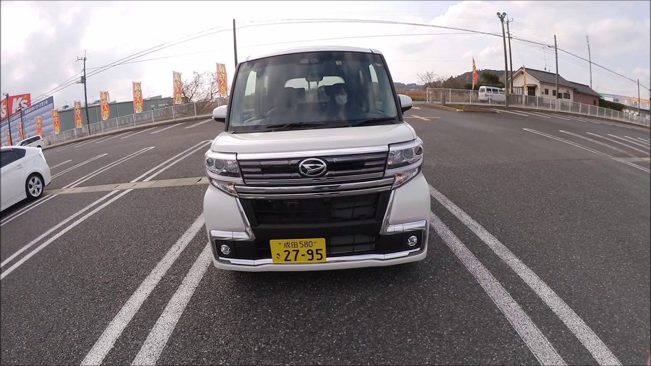 マイナーチェンジ　ダイハツタントカスタムターボ　内装外装・試乗