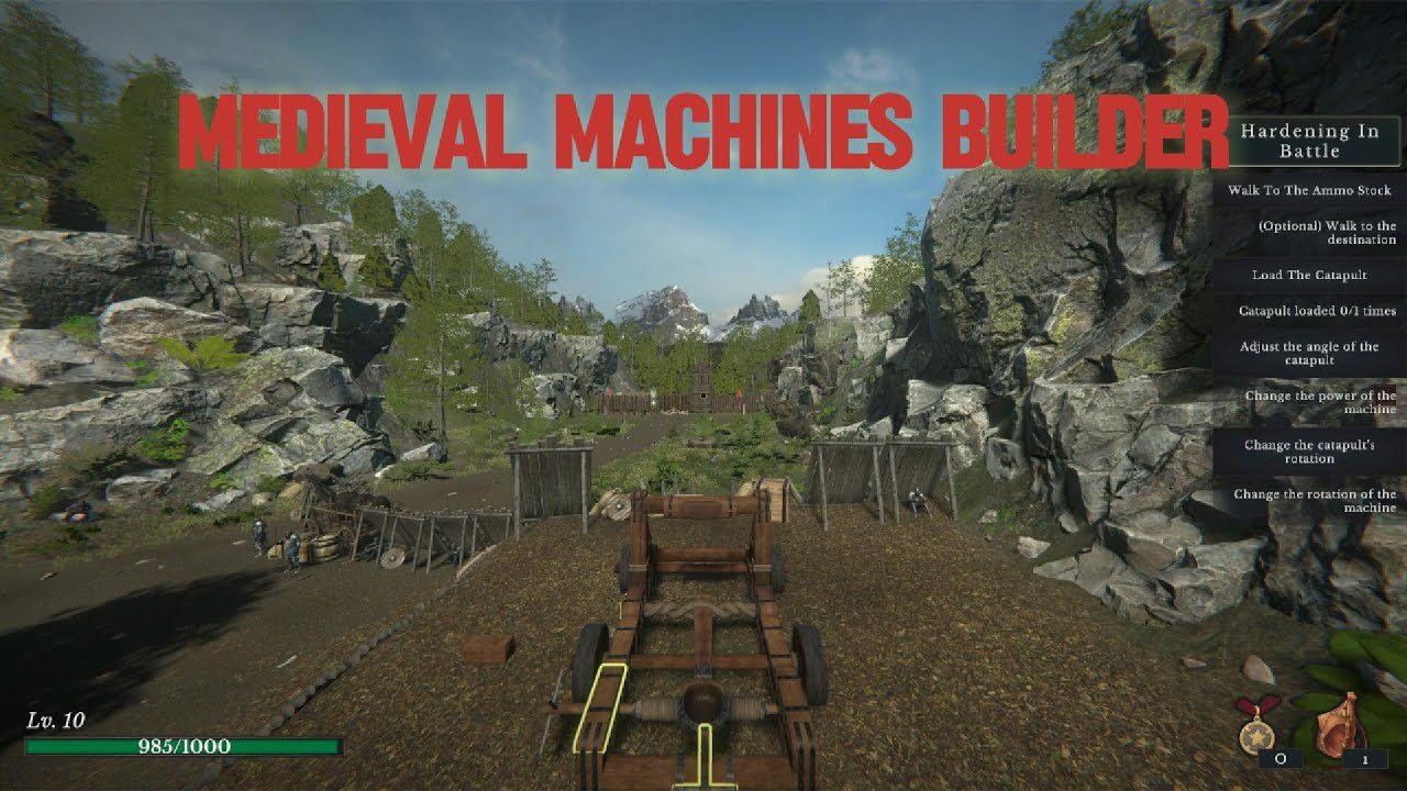 Medieval Machines Builder - 1080p 60 Fps
