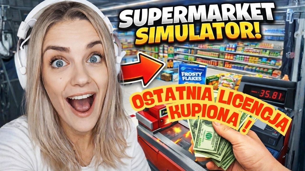 SUPERMARKET SIMULATOR🛒- 🥕OSTATNIA LICENCJA KUPIONA‼️| odcinek 68