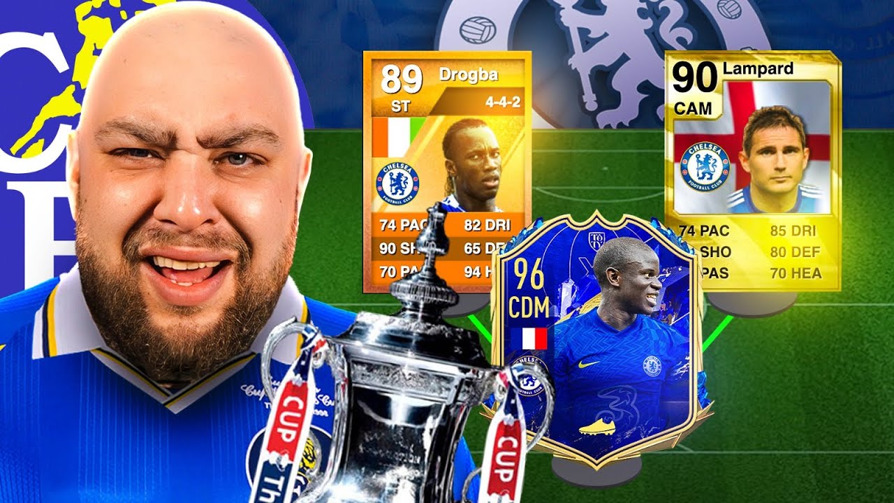 I built the PAST AND PRESENT CHELSEA TEAM!