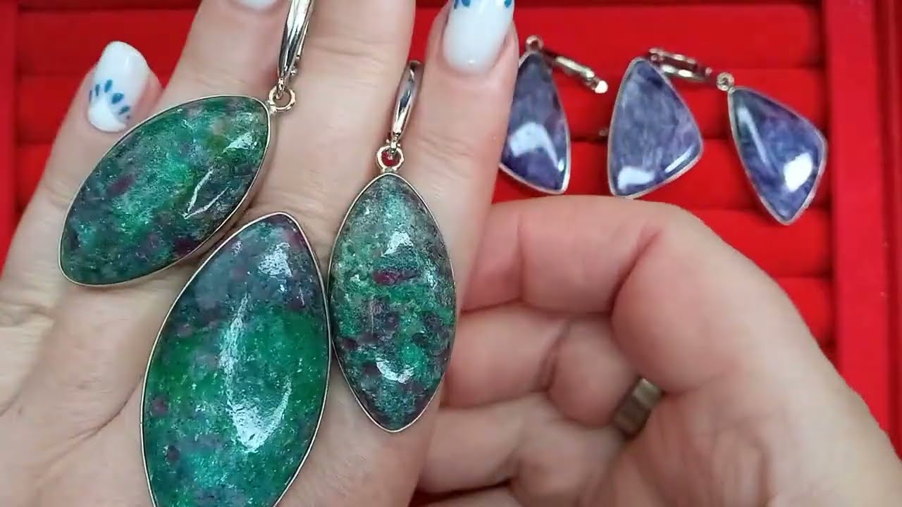 Каменная лавка ( кольца распродажа, наборы в нейзильбере, серьги, кулоны 2 часть)