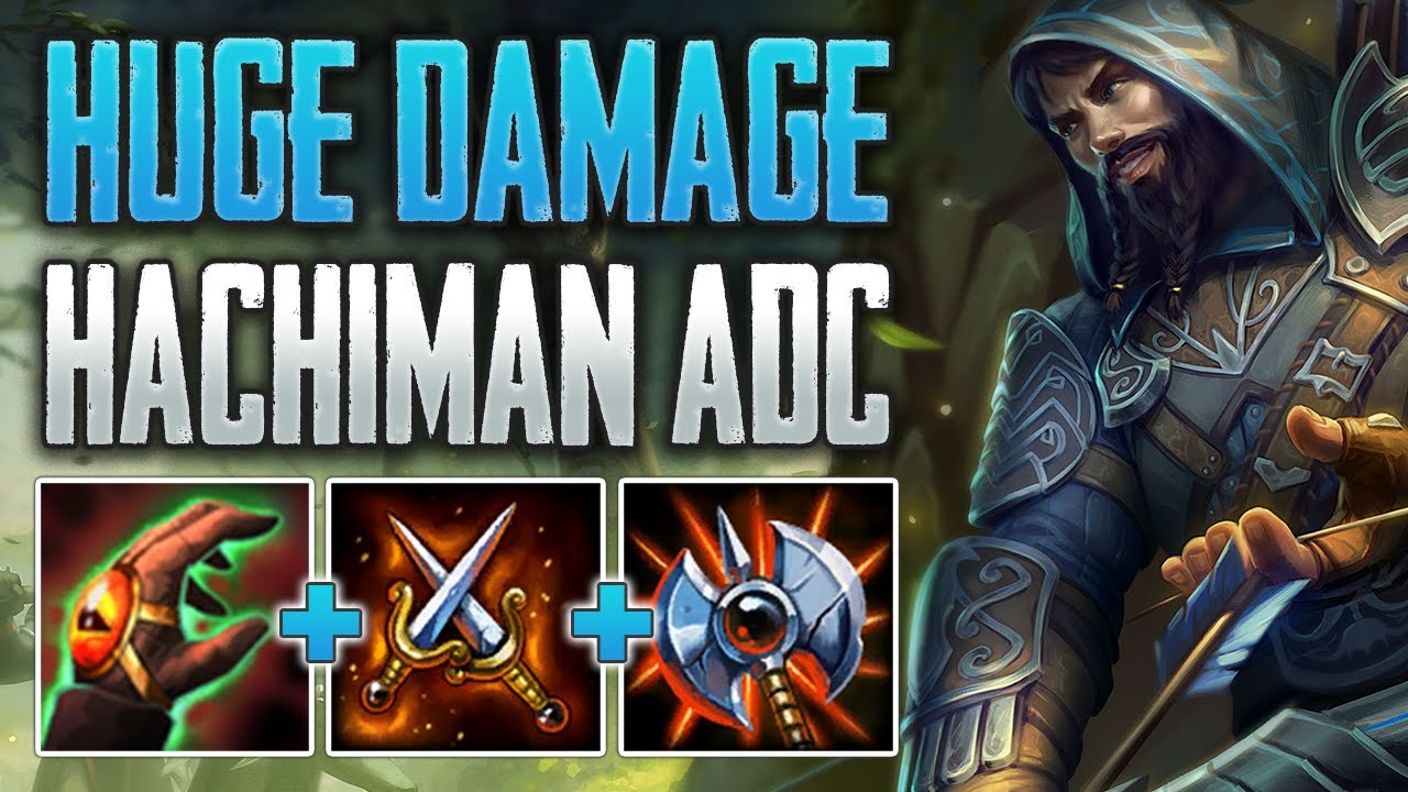 ЛУЧШИЙ ОХОТНИК! Геймплей АДК Хачимана (SMITE Conquest A-Z)