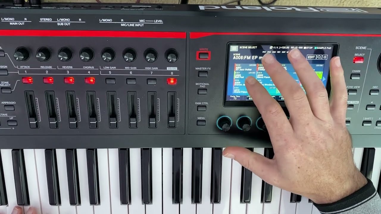 Roland Fantom-06 Armenian Accompaniment Scenes Demo