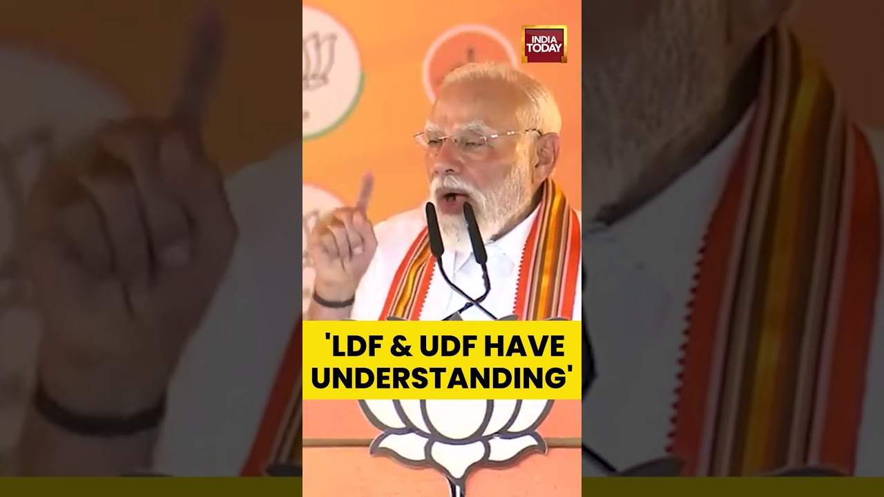 PM Modi Accuses Congress, Left of &lsquo;Looting&rsquo; Kerala for Decades | Keralam Elections | Palakkad