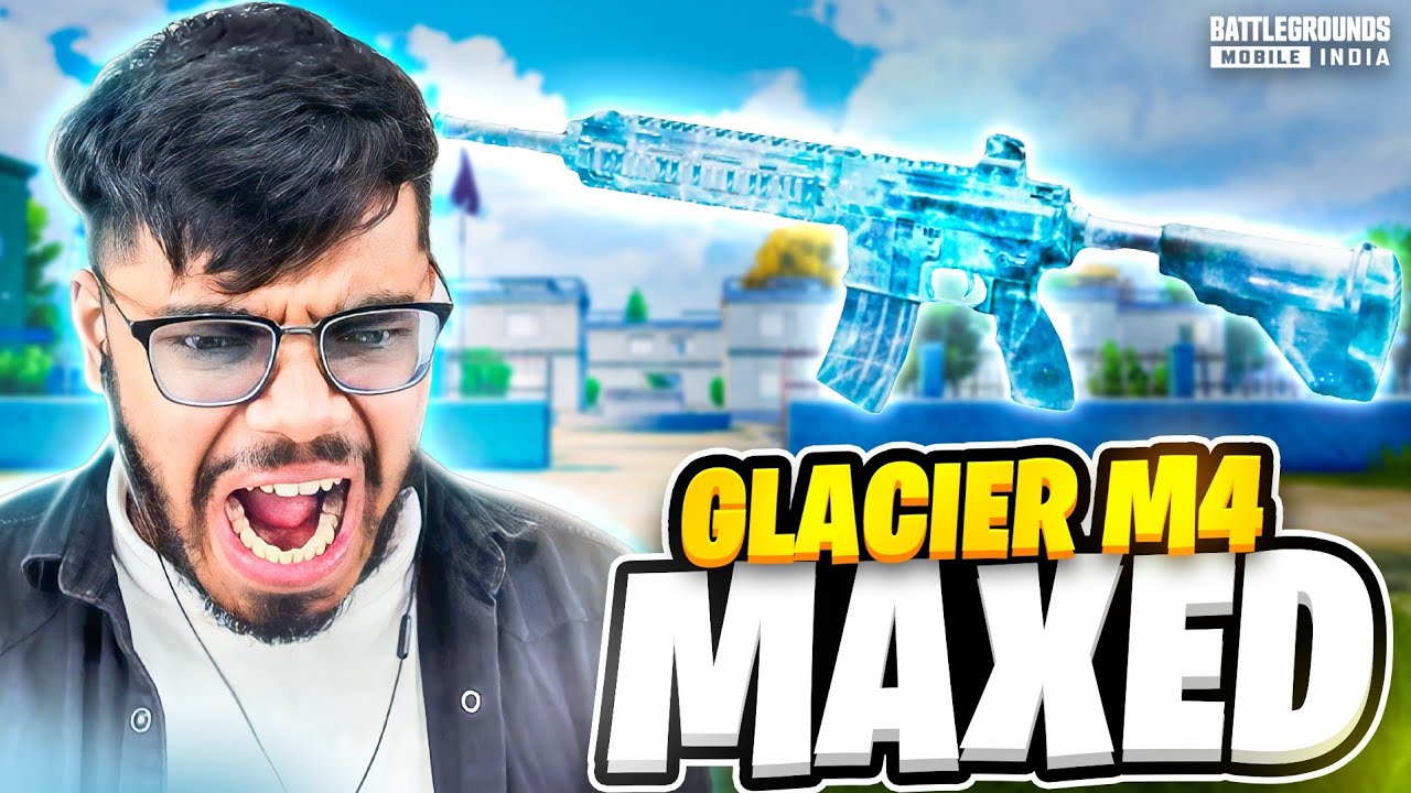 M416 Glacier Crate Opening After 5 Years in BGMI • BGMI Crate Opening - Casetoo