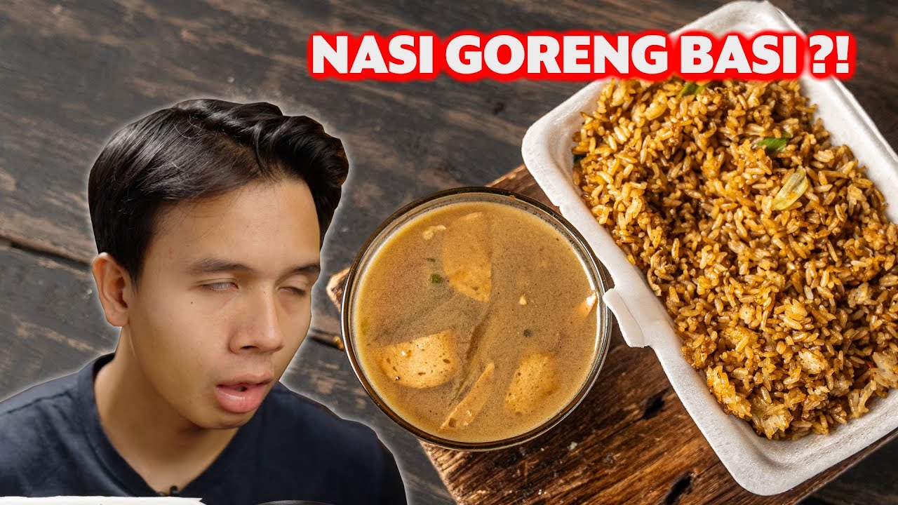 DIBILANG NASI GORENG BASI DAN NASI GORENG SIL*T - NASI GORENG PAKE AIR BUTEK ?! - SAD FOOD