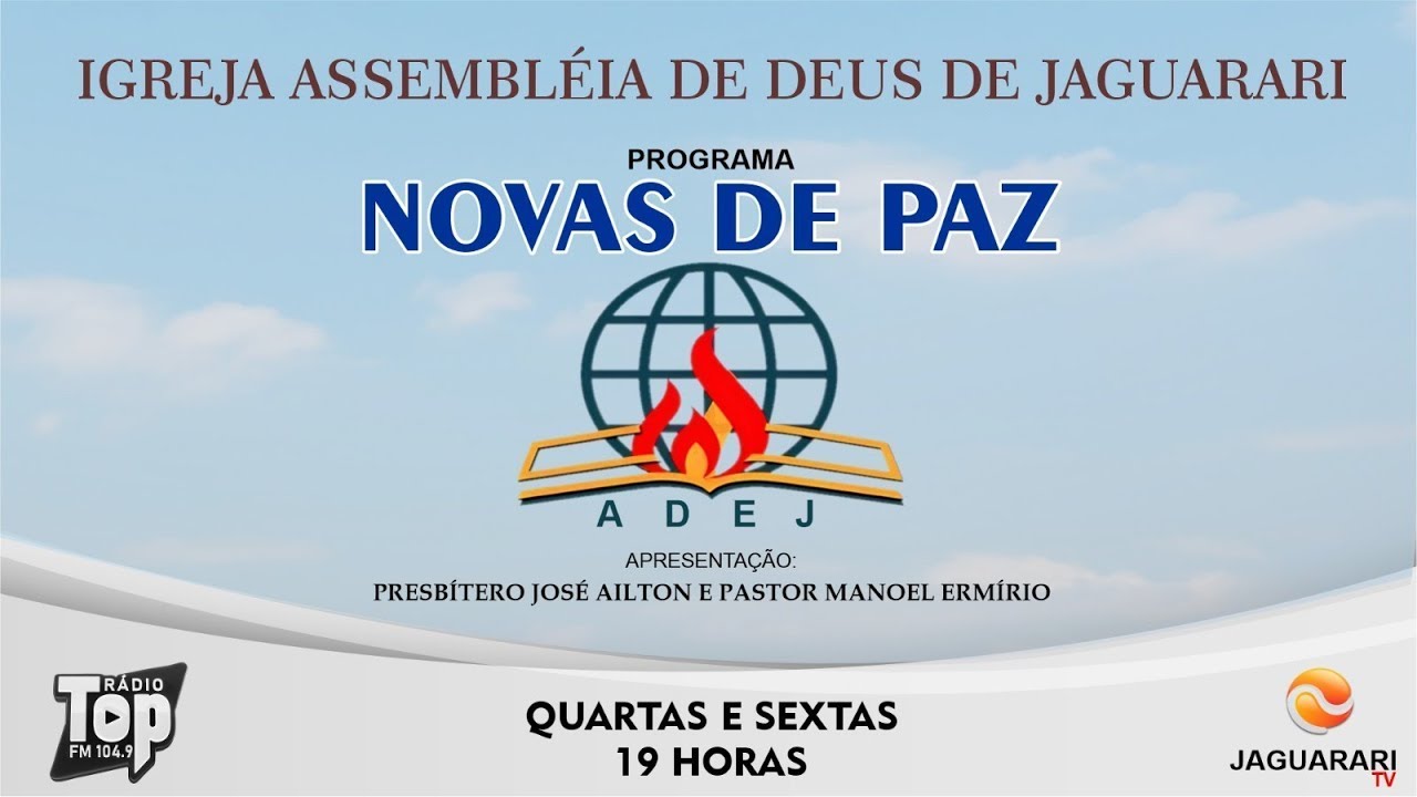 [02/01/2026] - NOVAS DE PAZ |239|