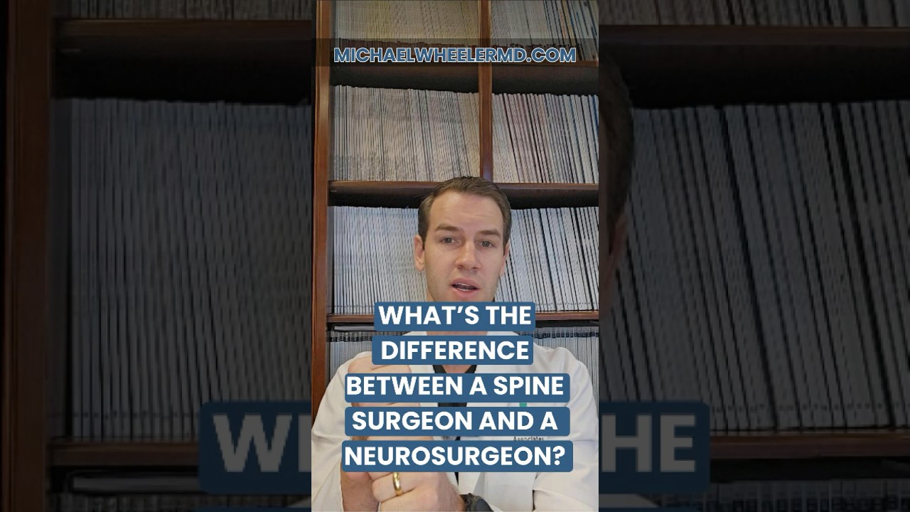 What's the difference between a spine surgeon and a neurosurgeon - Dallas spine surgeon