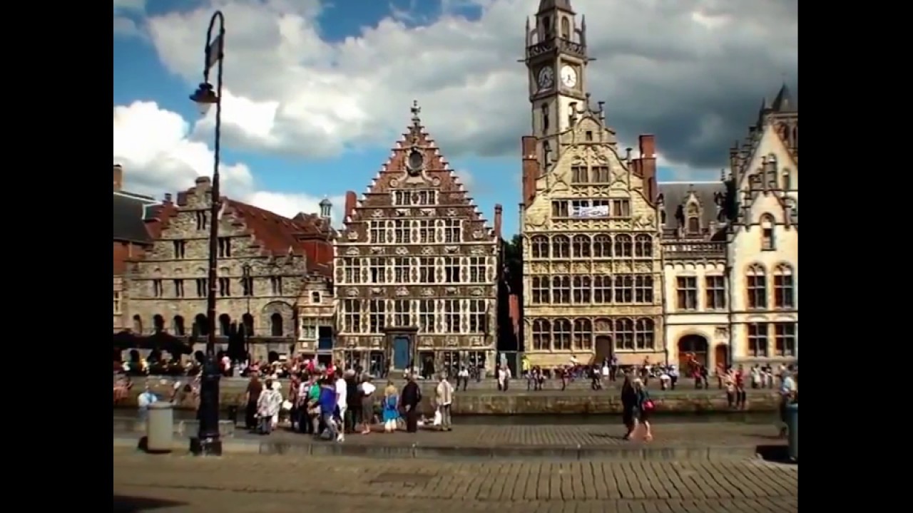Ghent Canals In Belgium