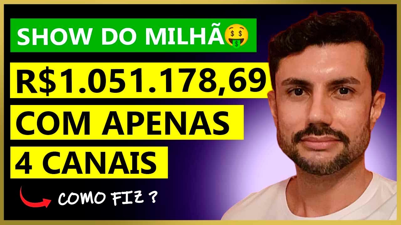 LOUCURA!!! COMO ELE FEZ MAIS DE R$1MILH&Atilde;O NO YOUTUBE? SEGREDO REVELADO!! | ChannelsCast #136