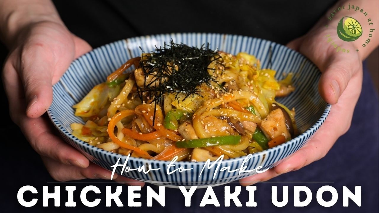 20-Min Chicken Yaki Udon With a Soy Butter Glaze