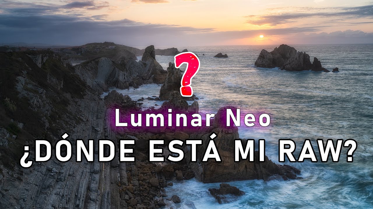 ¿Dónde está mi raw? Luminar Neo