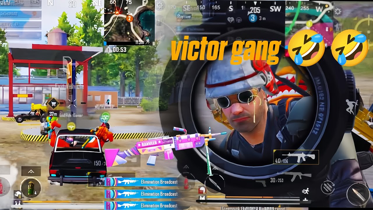 Victor Gang in bgmi 🤯🤯 + M249 🔫 Conqueror Lobby | BGMI
