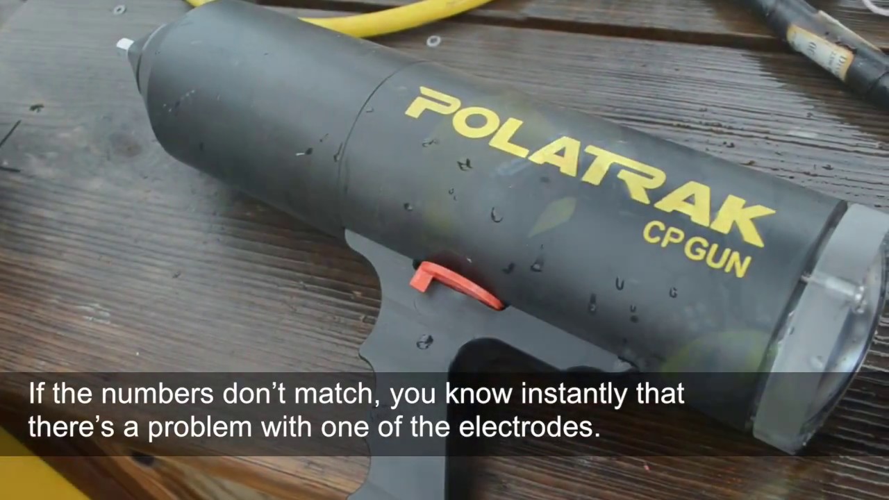 CP Gun: Bathycorrometer-style CP Testing Probe for Divers