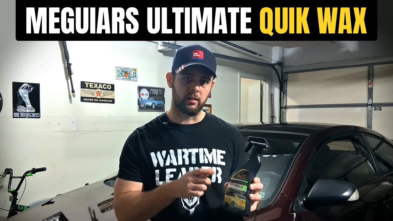Meguiar's Ultimate Quik Wax Review: My First Spray Wax.... Not Impressed!