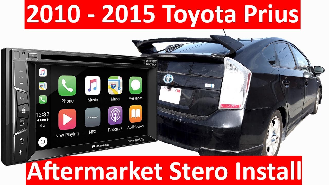 DIY 2010 - 2015 Prius Aftermarket Stereo Install (Metra Axxes TYTO-01 ASWC-1JBL Steering Controls)