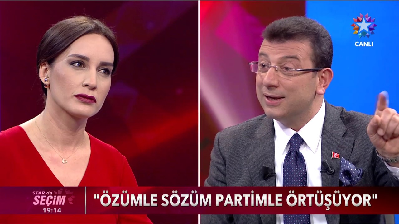 EKREM İMAMOĞLU NAZLI &Ccedil;ELİK'İN SORULARINI YANITLADI