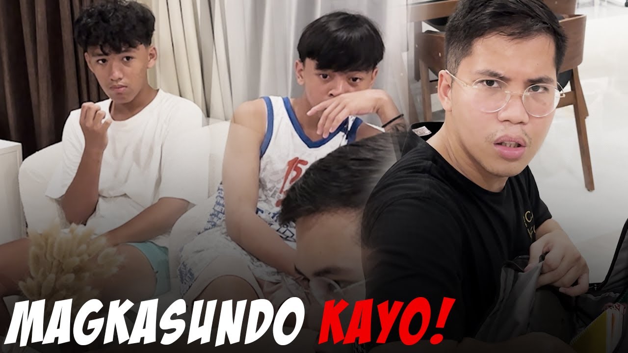 Mga anak parehas ko kayong MAHAL! wag nyong isipin ampon kayo. 