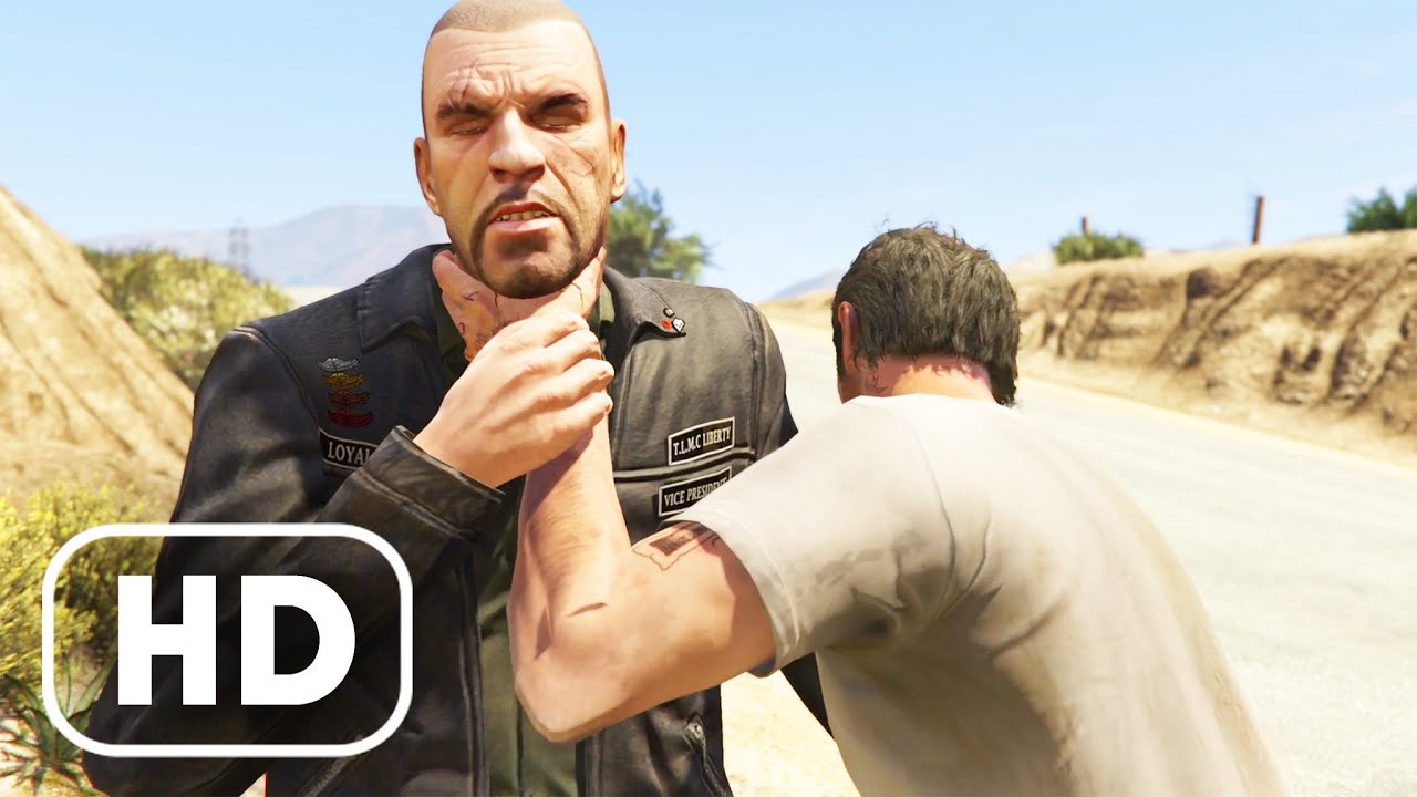 Trevor Kills Johnny Death Scene (2023) - GTA 5