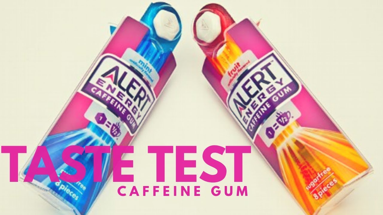 Taste Test: Caffeine Gum
