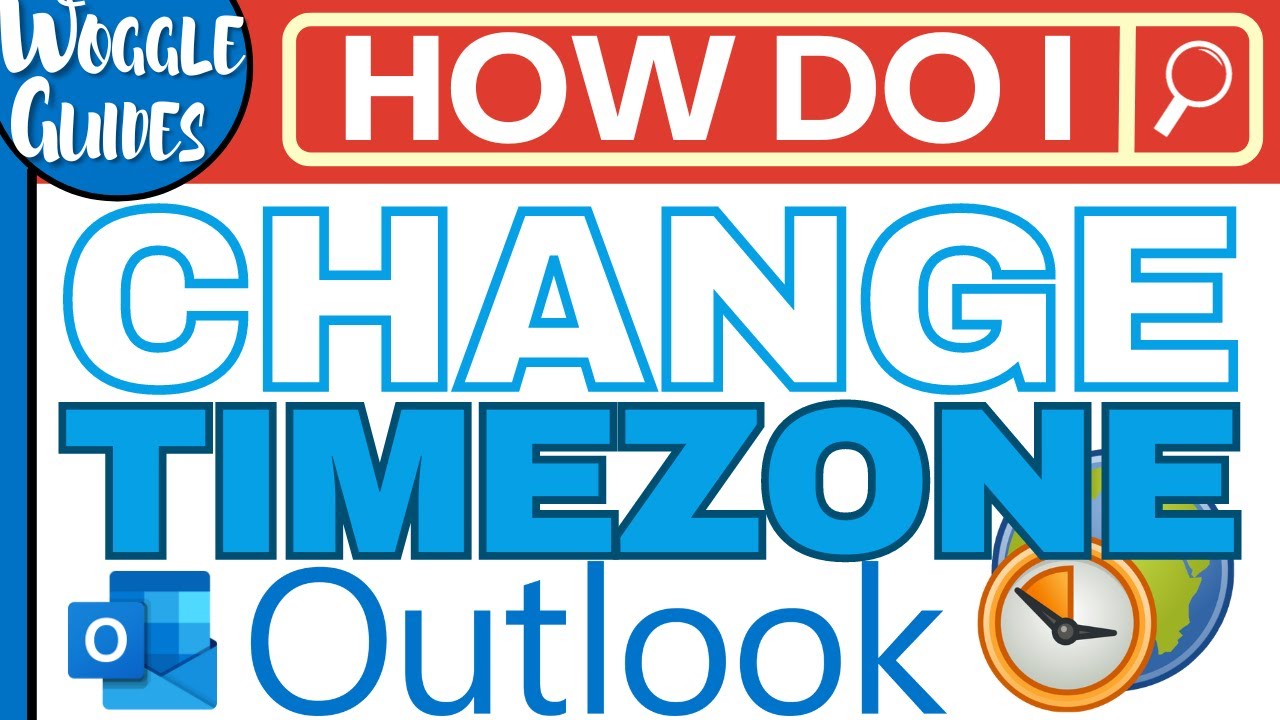 How to change timezone in Outlook