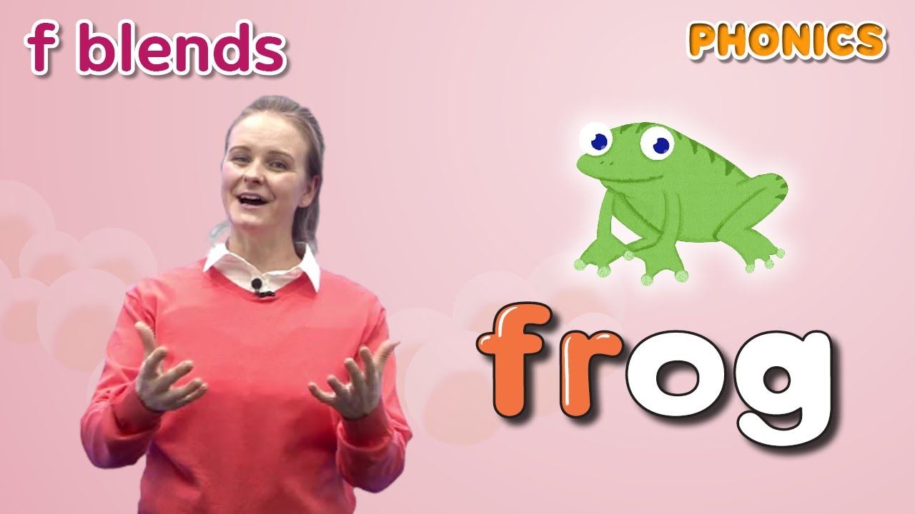 Phonics Step 4 | Lesson 5 f-blends (fl, fr) | 4 Step Phonics
