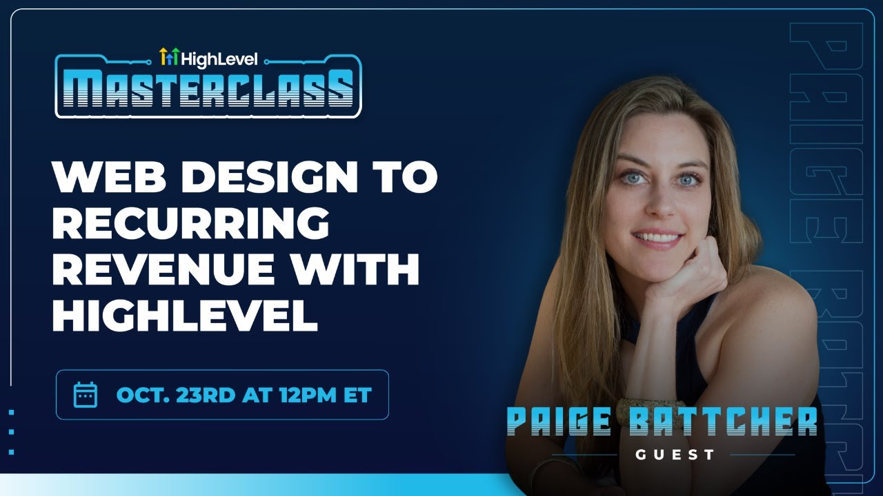 Web Design to Recurring Revenue with HighLevel