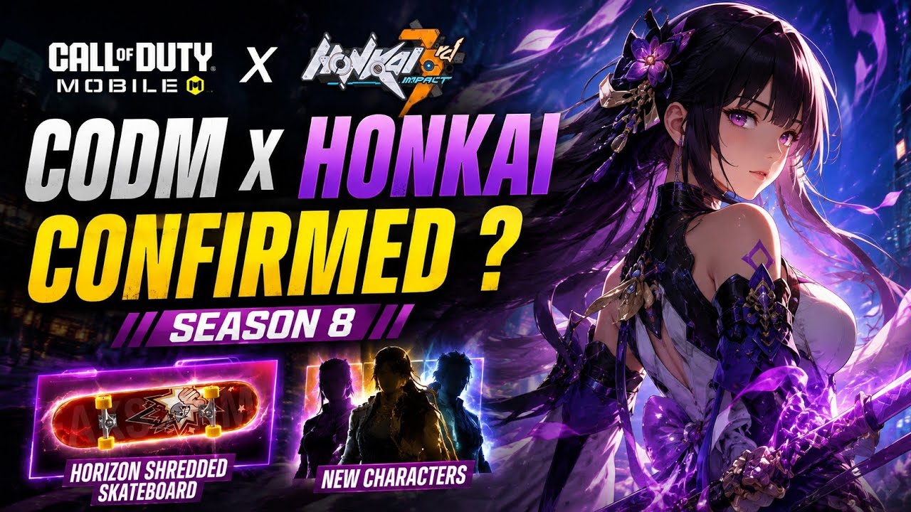 Коллаборация CODM x Honkai Impact 3rd ПОДТВЕРЖДЕНА! 😱 Новые персонажи, награды и утечки