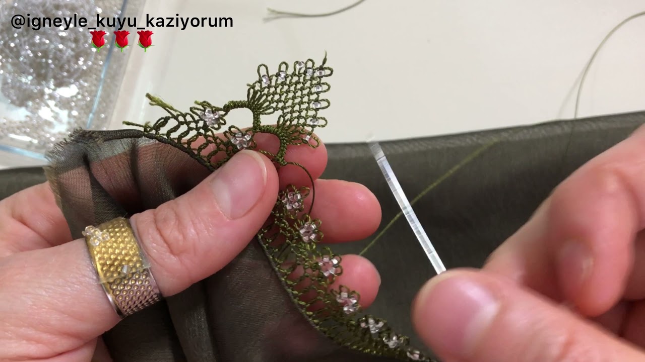 Dikkat ⚠️ mekik degil Tasarım igne oyası
