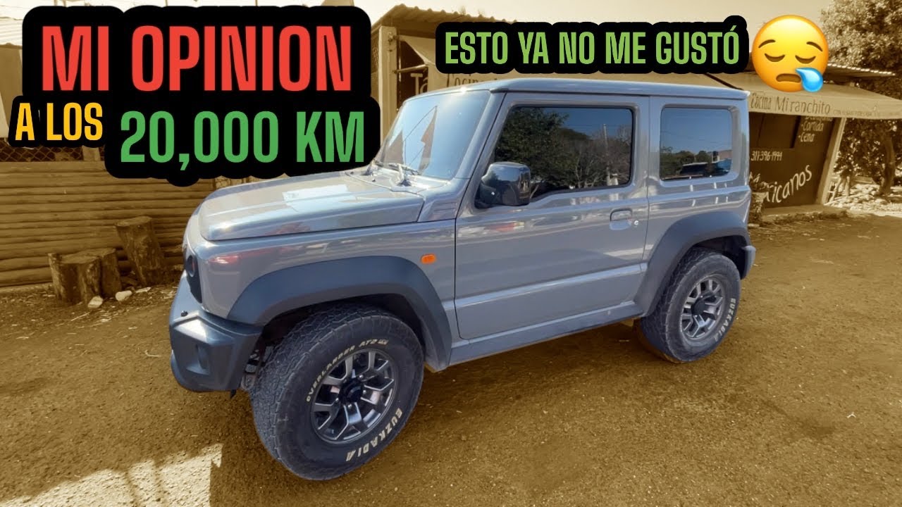Esto OPINO del SUZUKI JIMNY a mis 20,000Km⚠️ ESTO YA NO ME GUSTÓ😪