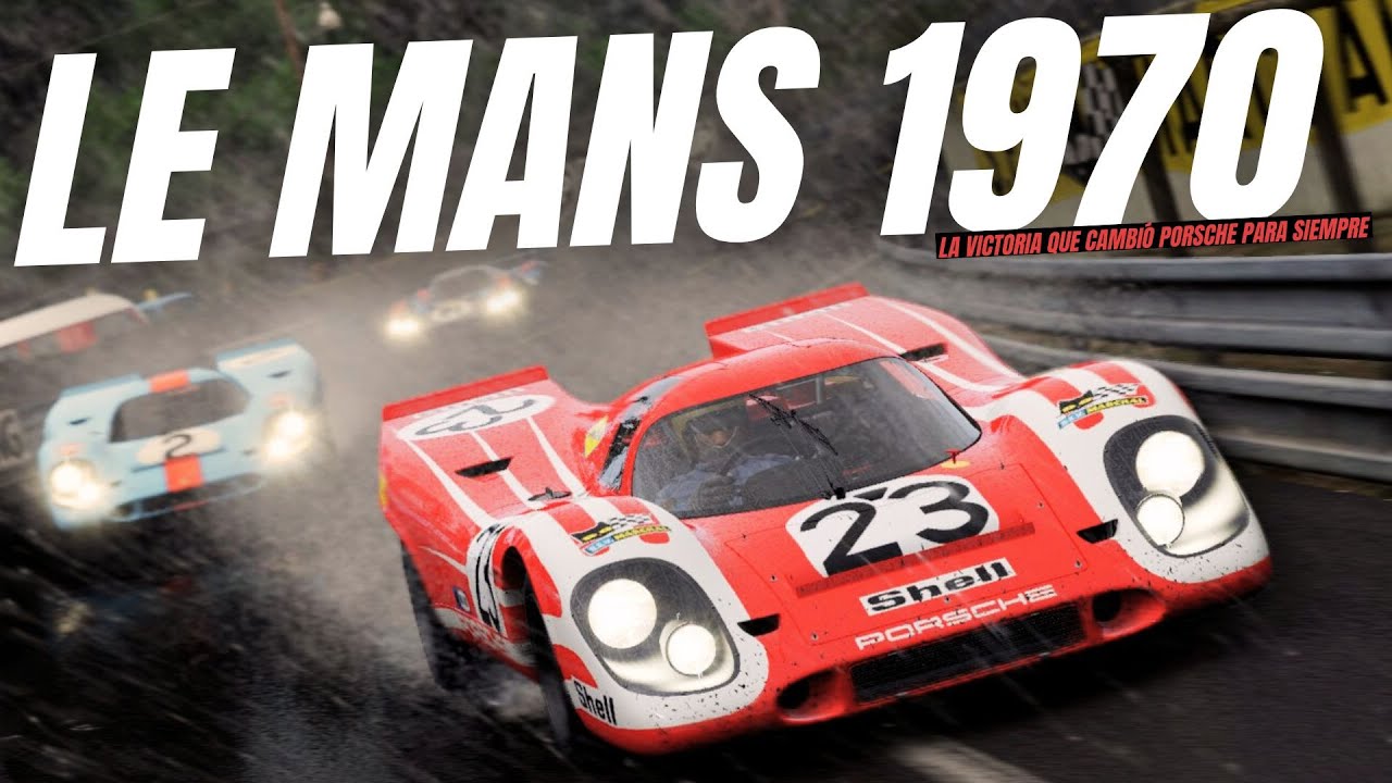 ASÍ FUE cómo PORSCHE INICIÓ su DOMINIO en LE MANS | Porsche 917K 