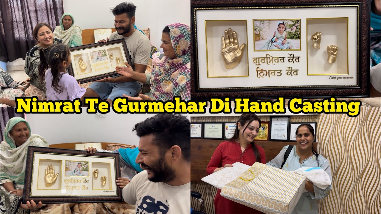 Nimrat Te Gurmehar Di Hand Casting 