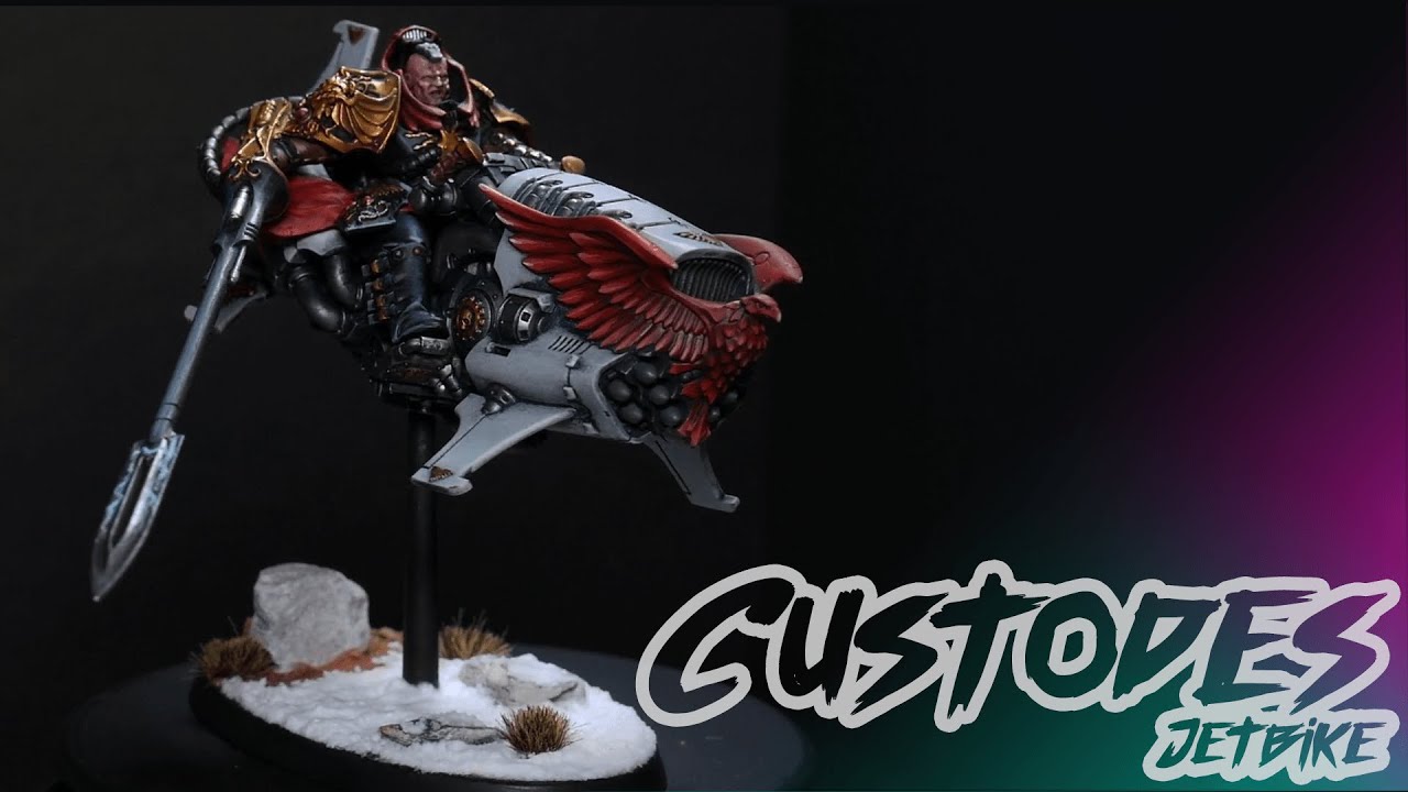 Adeptus Custodes: Shield Captain on Dawneagle Jetbike