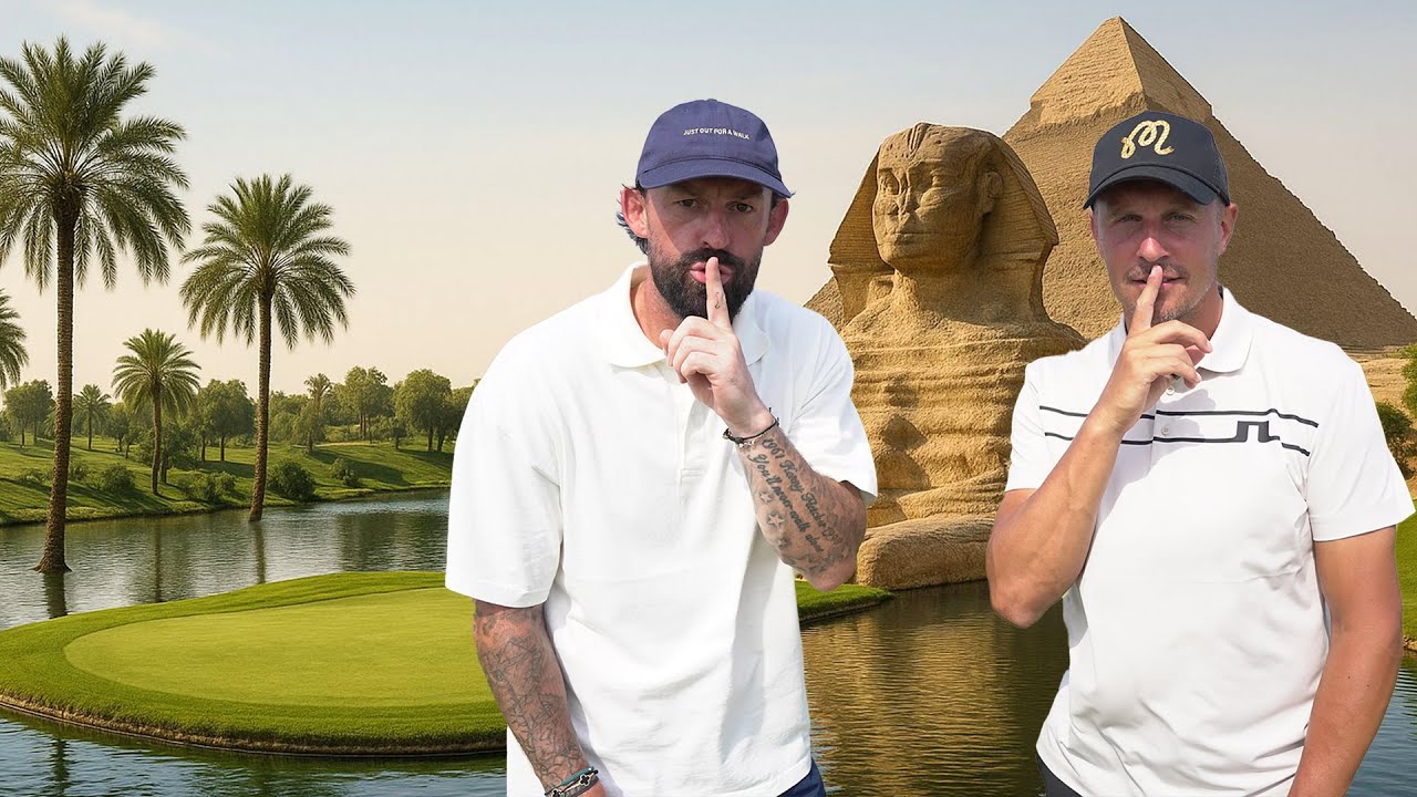 Phil Jagielka & Steven Fletcher play a SECRET Golf Course in Egypt!