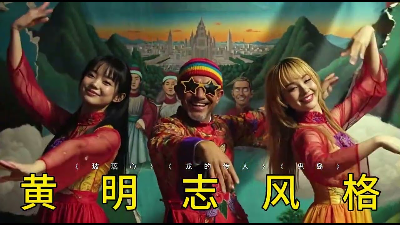 1.黄明志风格.讽刺幽默歌曲2026 | 《玻璃心》《龙的传人》《鬼岛》