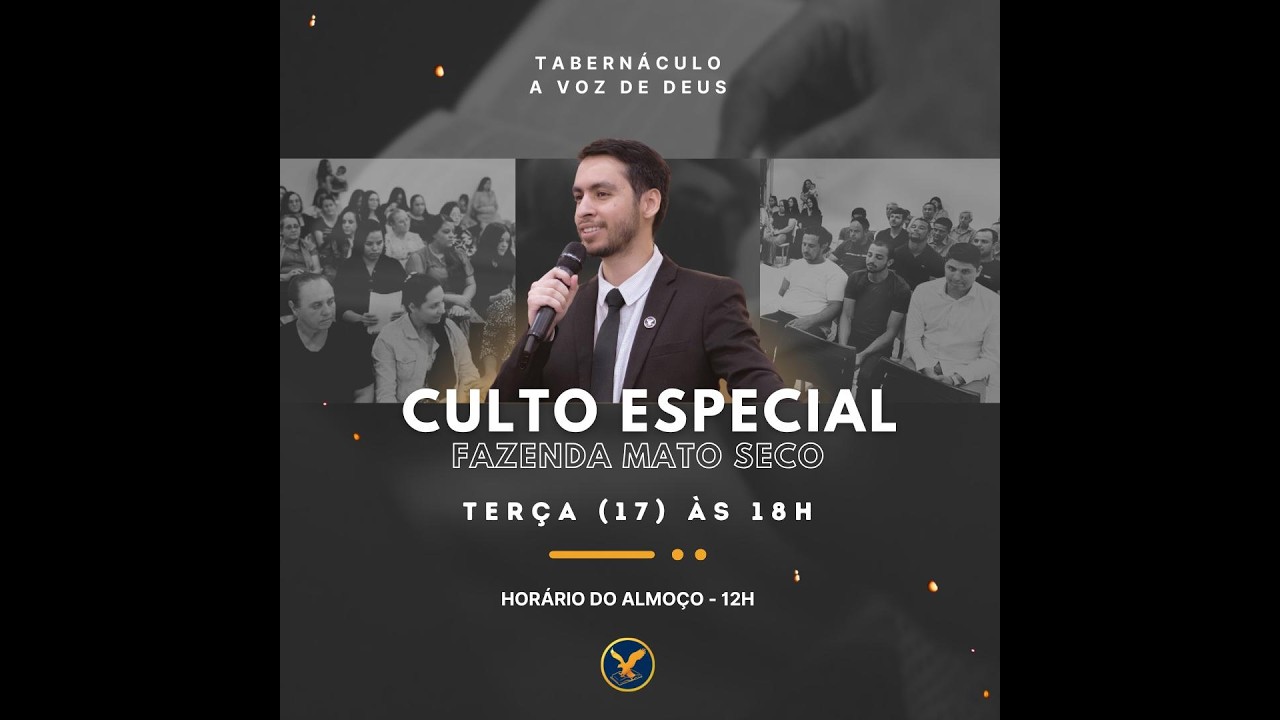 Culto de Santa Ceia - Fazenda Bom Jesus - GO | Pr. Anderson Viana