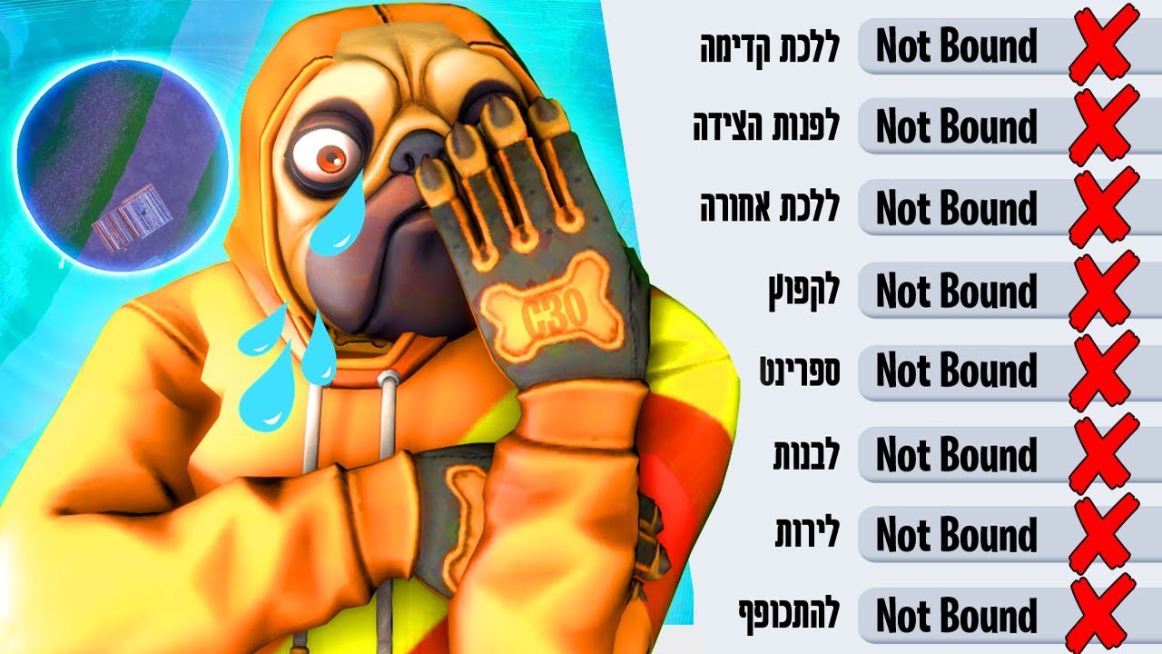 מחקתי את כל ההגדרות שלי בפורטנייט וניצחתי | FORTNITE !!