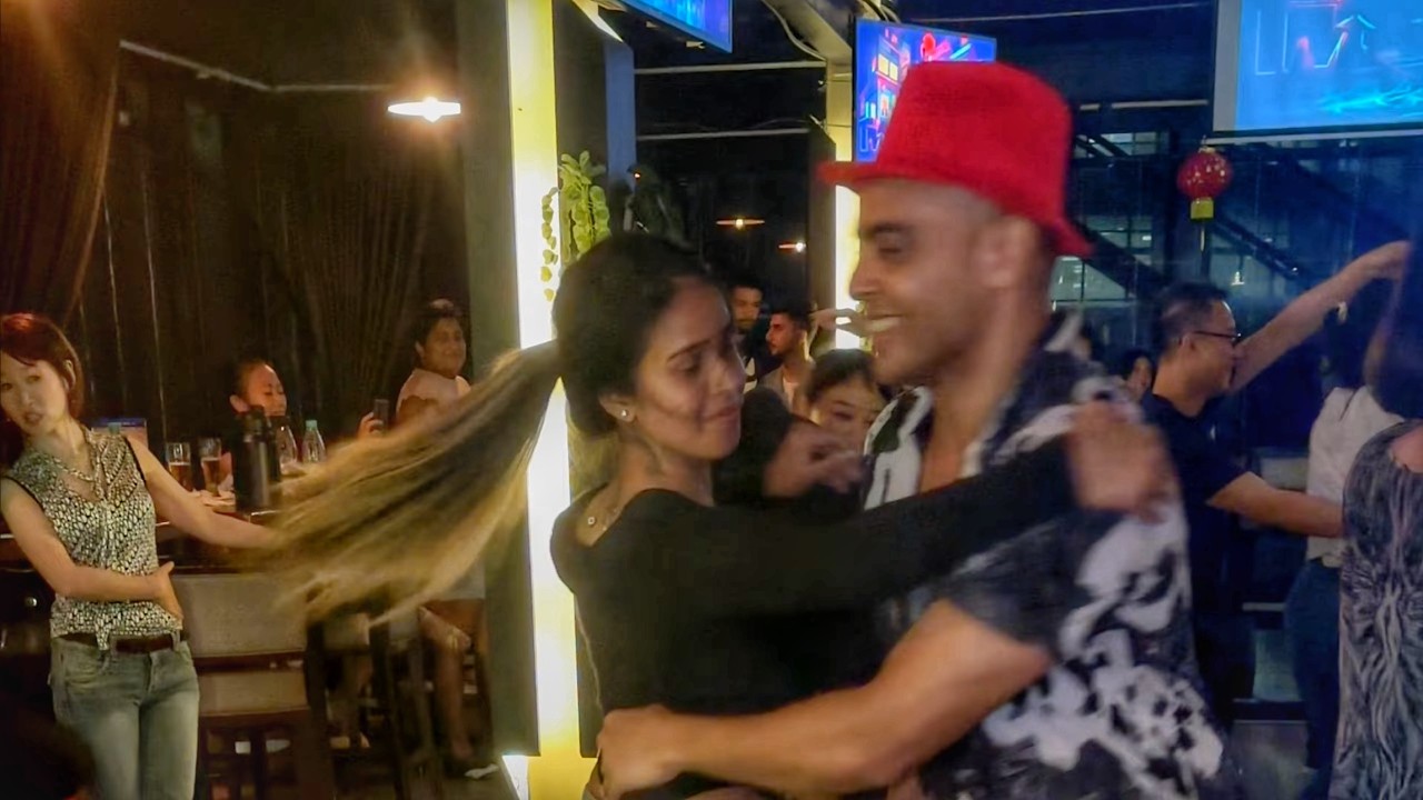 Latin Club Dancing with Samcruz Pooja  - Dance Fusion #dancing #clubdancing #bachataparty  #free