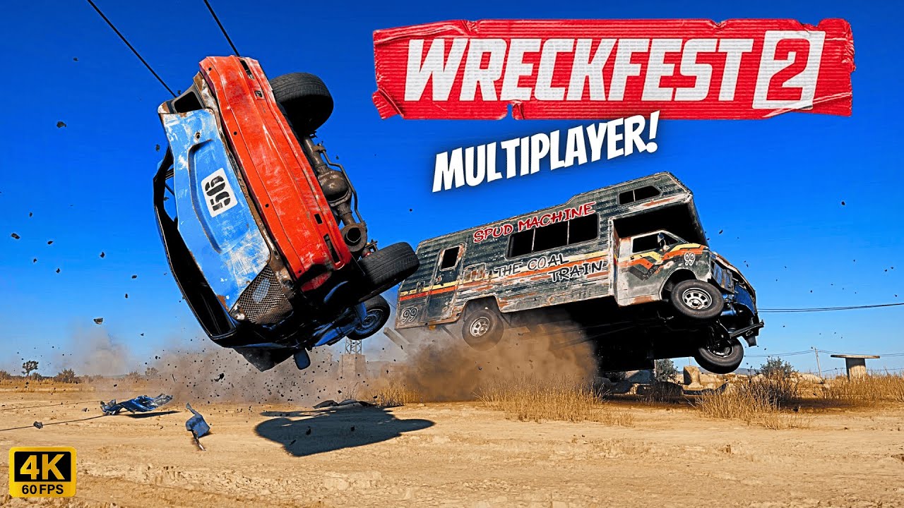Cardinal and Motorhome Online! - Racing, Crashing and Derby - Wreckfest 2 Online -
