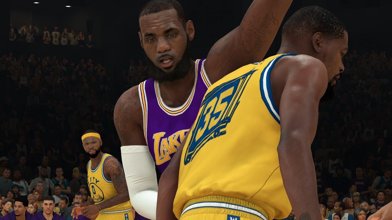 NBA 2K19 Los Angeles Lakers vs Golden State Warriors | NBA 2K19 Gameplay CPU vs CPU