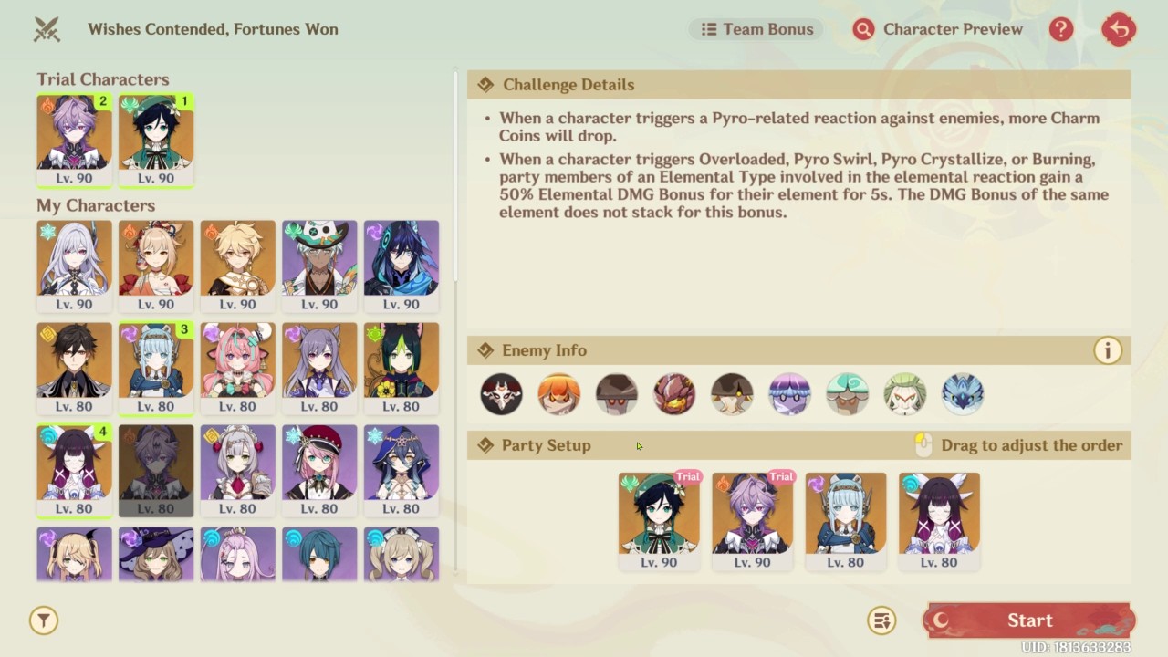 Genshin Impact - Lantern Rite 2026 Event - Wishes Contented, Fortunes Won: Raging Flame
