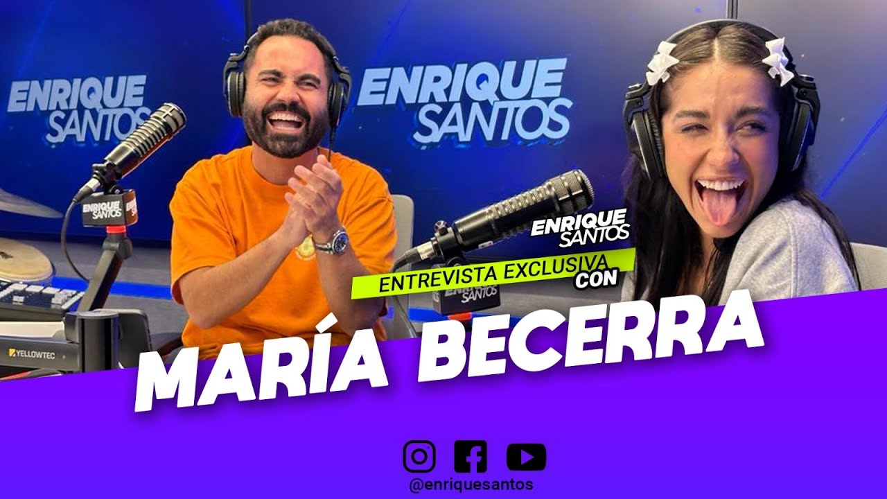 Maria Becerra con Enrique Santos: De 