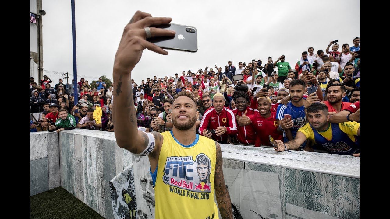 Selfie from Brazil. FC ATLANT Red Bull Neymar Jr's Five World Final 2018